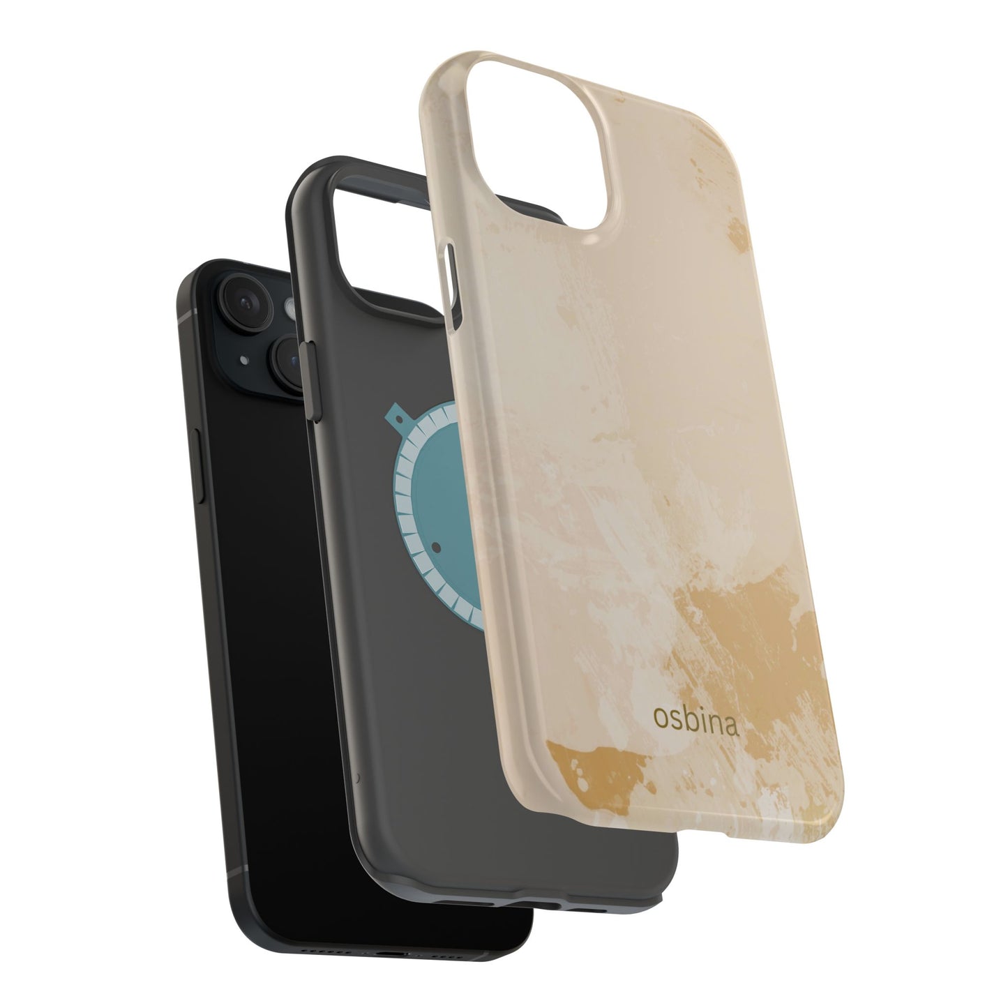 osbina | MagSafe compatible for iPhone | The Aureum Phone Case | Color Edit Collection