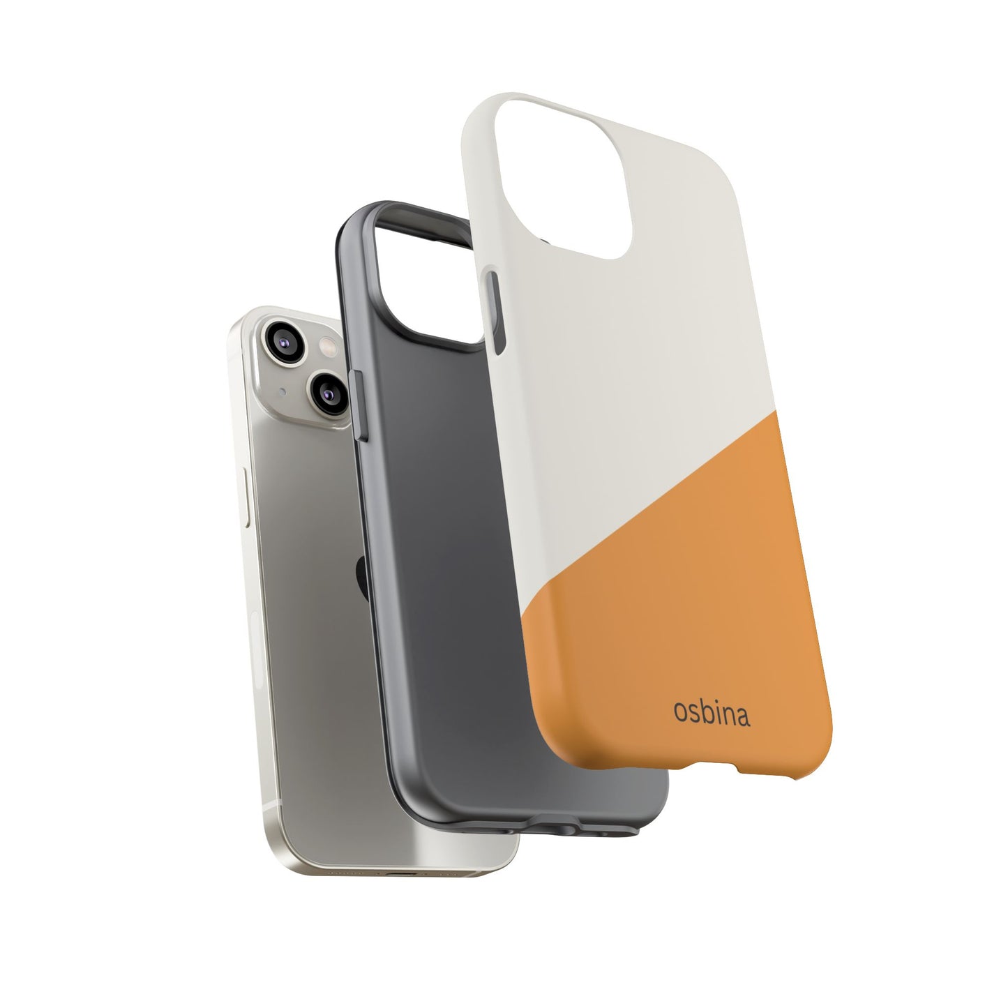 osbina | Divide & Conquer — The Orange + White Split Diagonal Case | The Season Collective