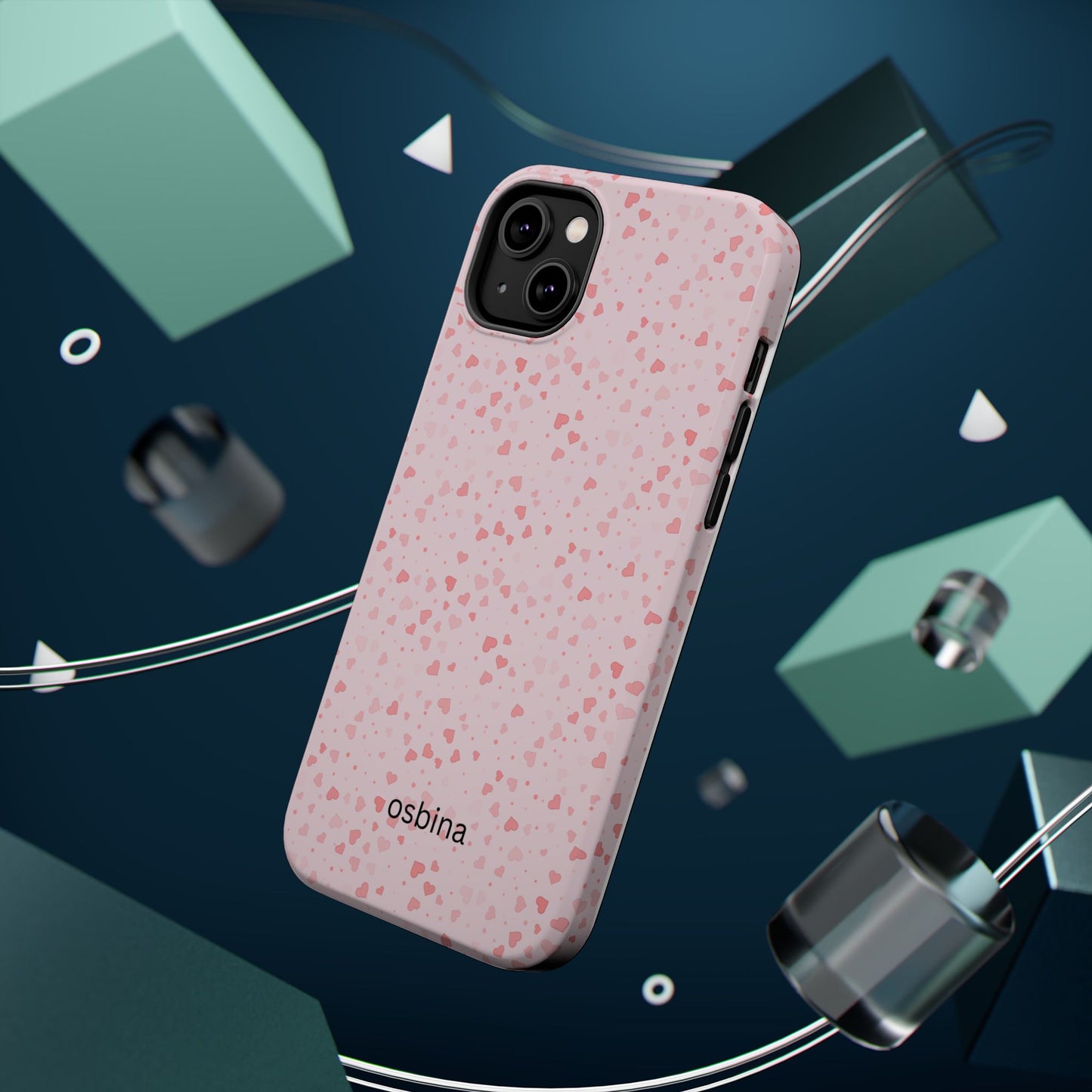osbina | MagSafe compatible for iPhone | Pure Affection Sweethearts  Phone Case | Modern Muse Collection