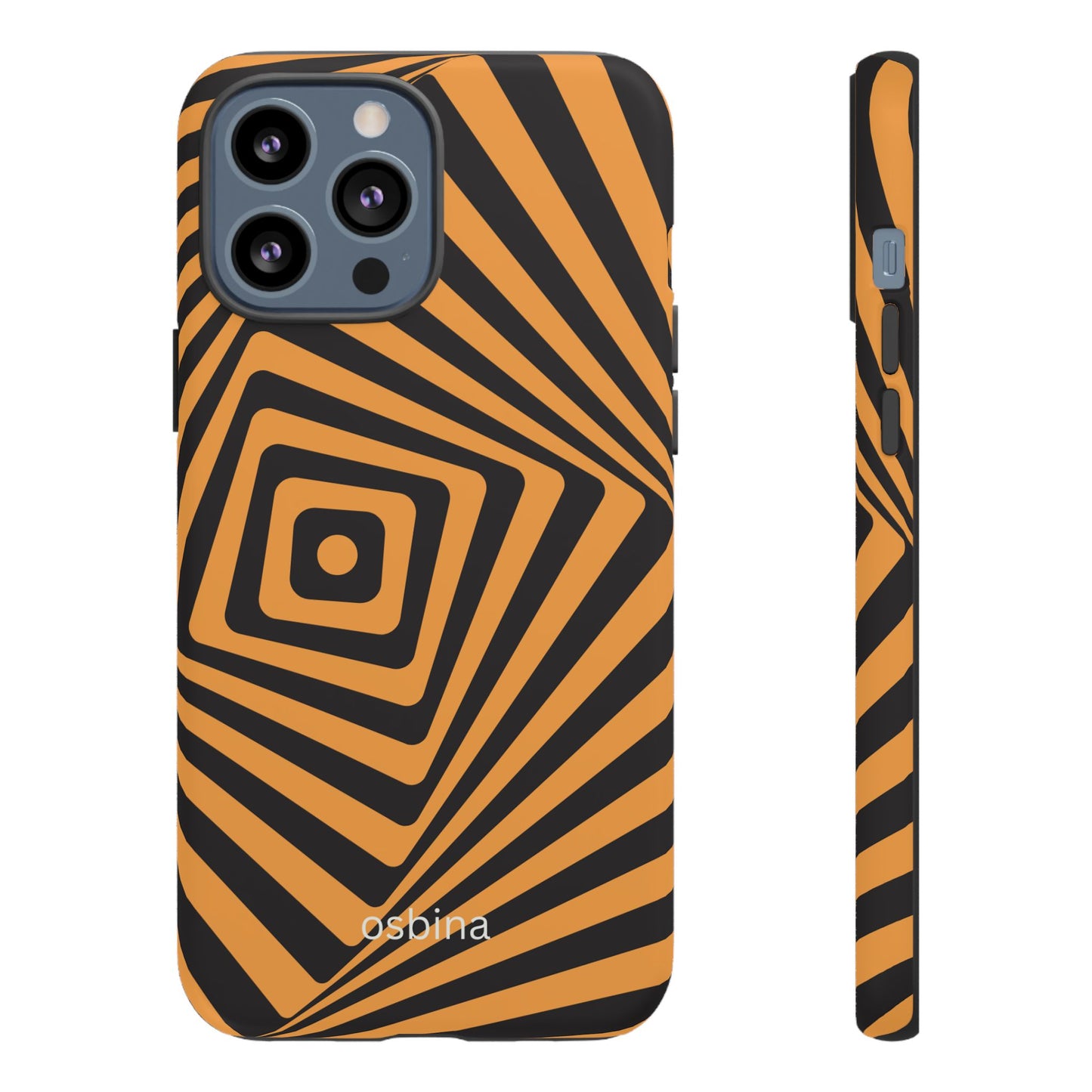 osbina | Step Into the Zone — The Orange + Black Spiral Case | The Season Collective