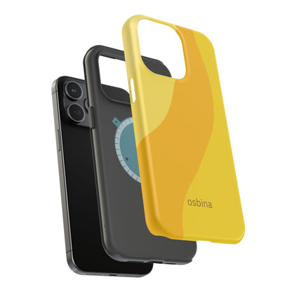 osbina | MagSafe compatible for iPhone | The Marigold Muse Phone Case | Color Edit Collection
