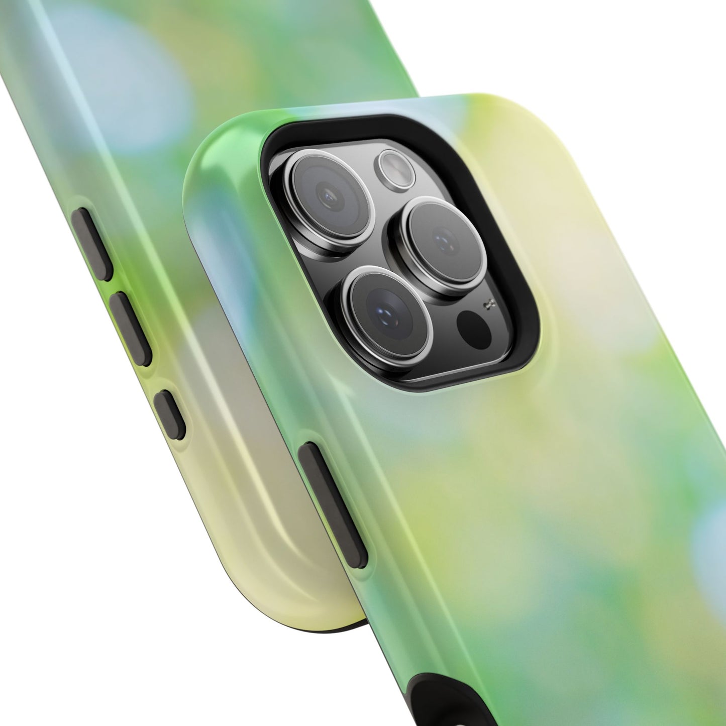 osbina | MagSafe compatible for iPhone | The Veridian Orbs Phone Case | Color Edit Collection