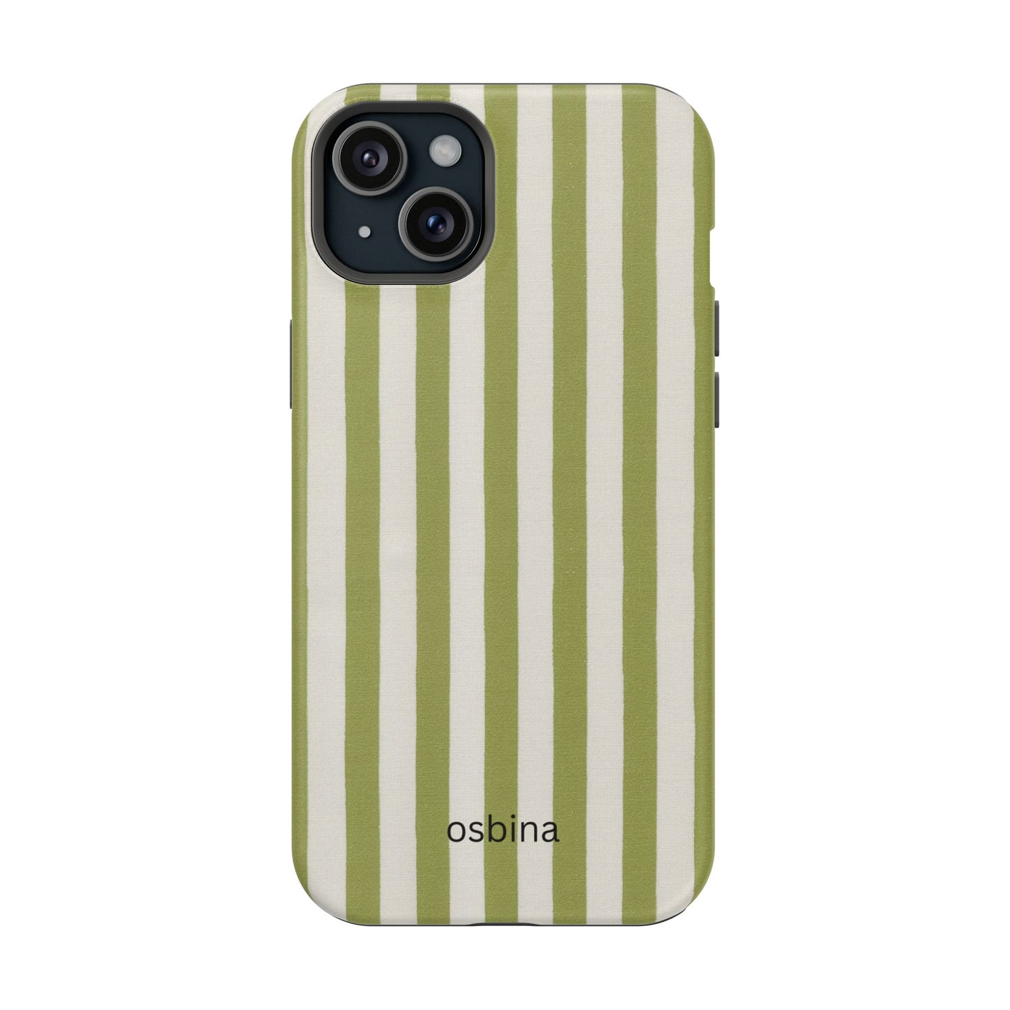 osbina | Verde Stripe, Designer Case