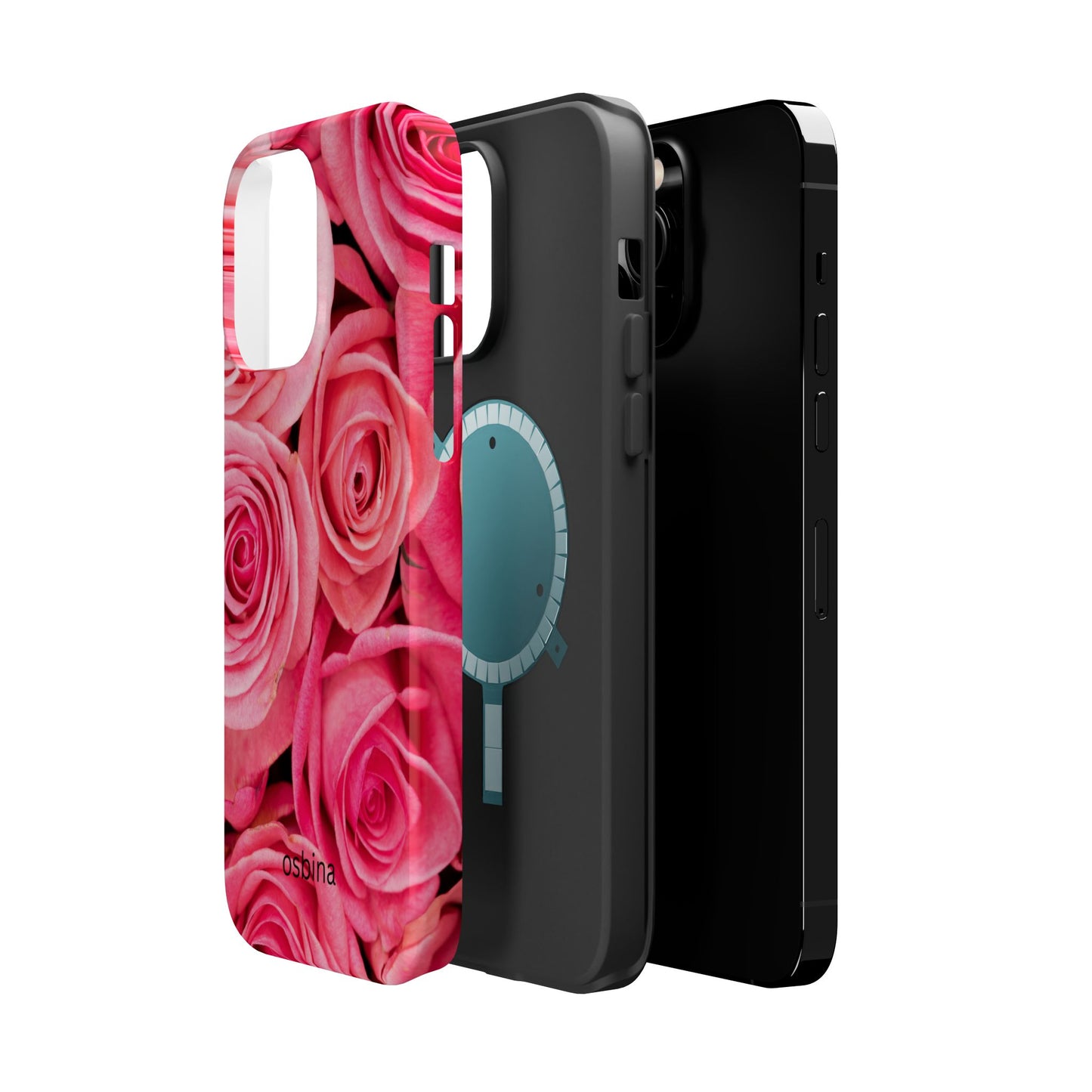 osbina | MagSafe compatible for iPhone | The Roselle Phone Case | Modern Muse Collection