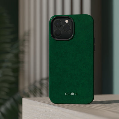 osbina | MagSafe | Obsidian Verde Phone Case | Color Edit Collection