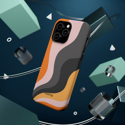 osbina | MagSafe Compatible for iPhone | The Case That Says “Fall, But Make It Fashion” | Retro Swirl Edition | The Season Collective