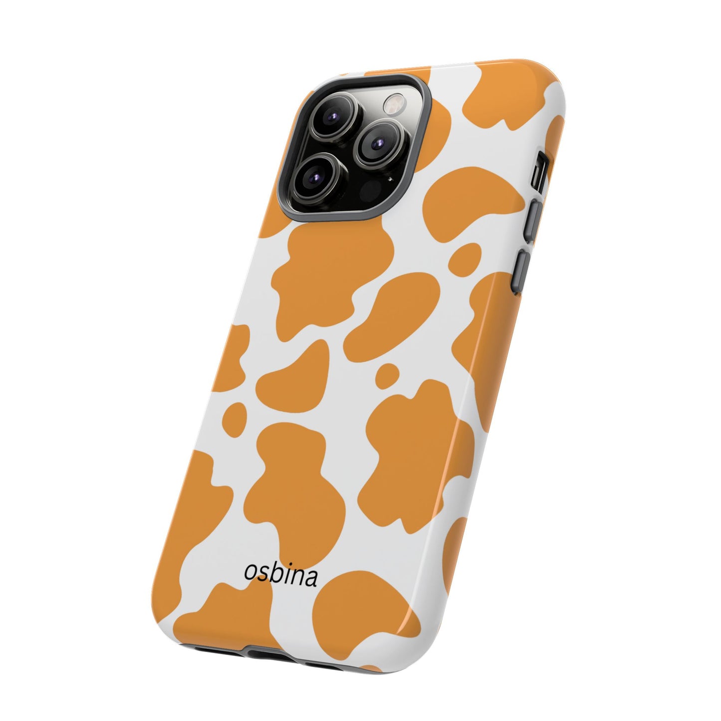 osbina | Holy Cow, It’s Chic — The Orange Cow Print Case | The Season Collective