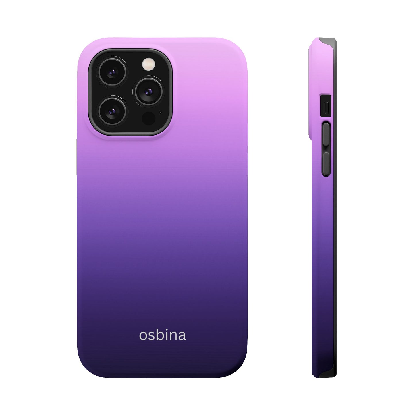 osbina | MagSafe compatible for iPhone | The Violet Haze Phone Case | Color Edit Collection
