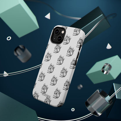 osbina | MagSafe compatible for iPhone | Skulls Royale Phone Case | Season Collective Collection