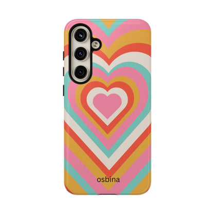 osbina | Heart Nouveau Phone Case | Modern Muse Collection