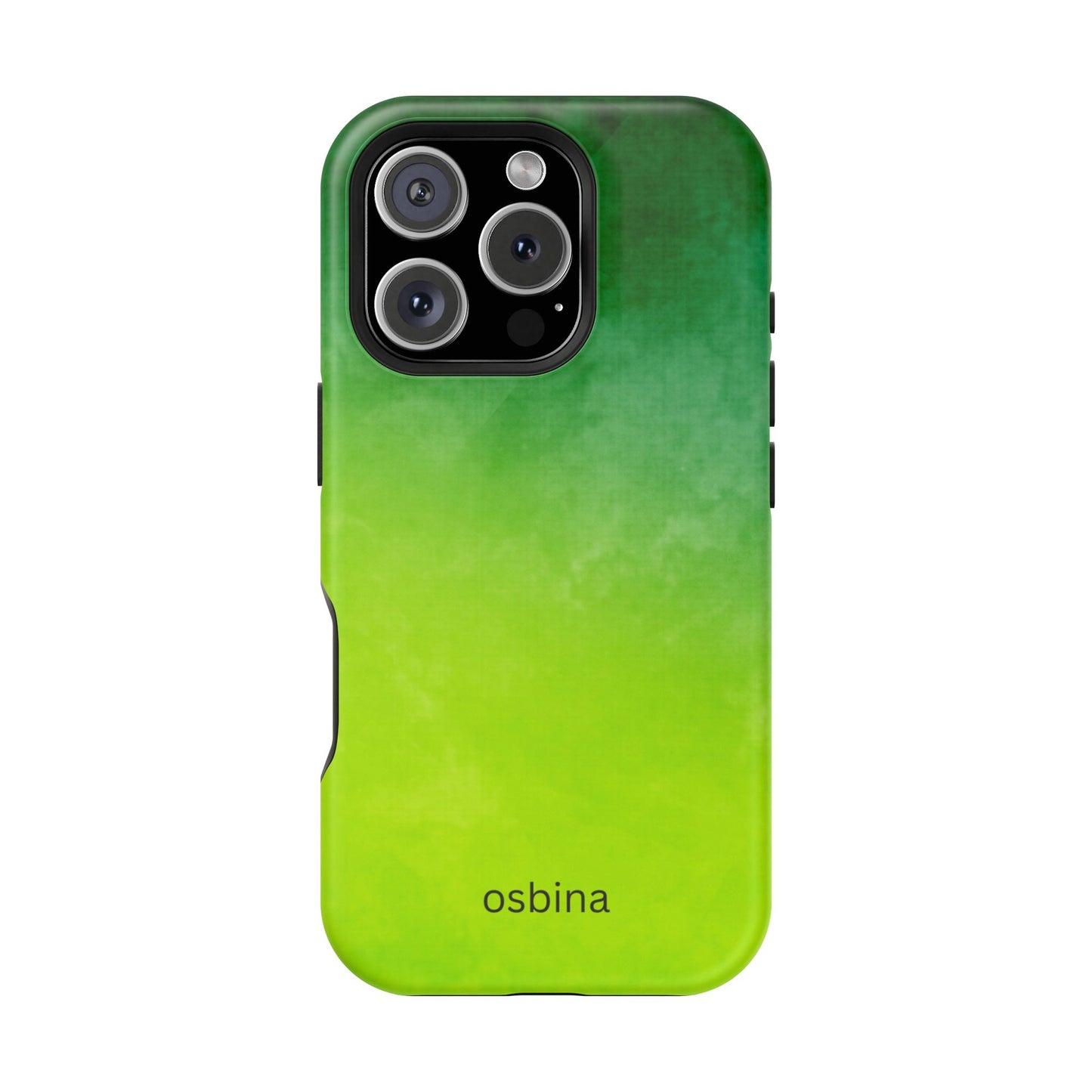 osbina | MagSafe compatible for iPhone | The Verde Glow Phone Case | Color Edit Collection