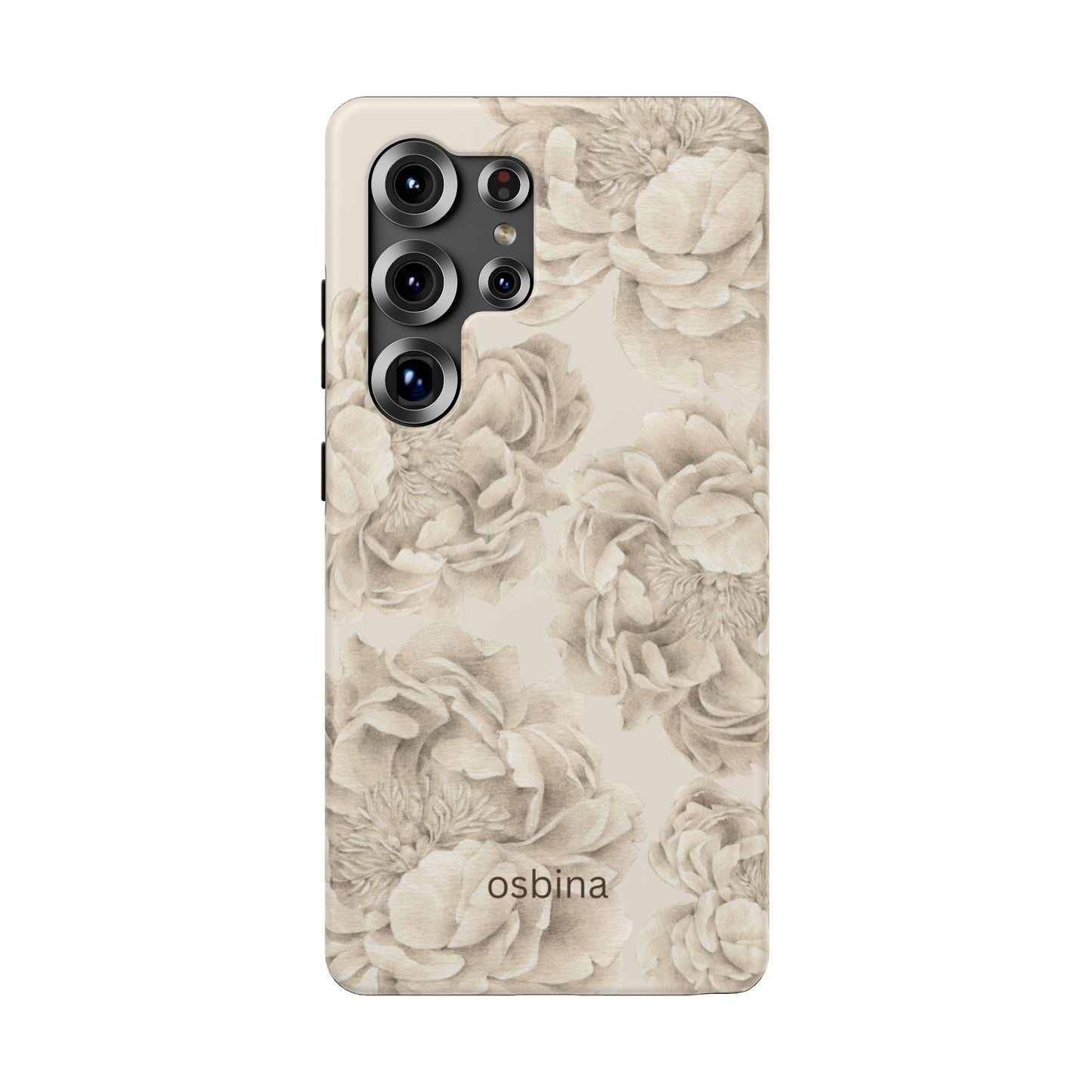 osbina | Peony Sand Designer Case