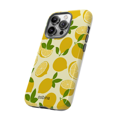 osbina | Limoncello Lemon Phone Case | Modern Muse Collection