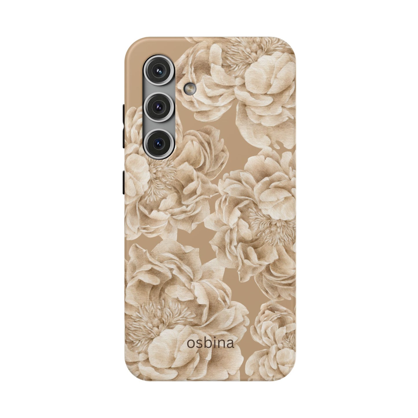 osbina | Peony Latte Designer Case