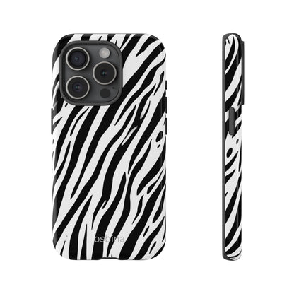 osbina | The Bengal Bold Stripe Case in White + Black | The Season Collective