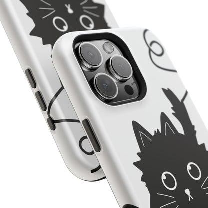 osbina | MagSafe compatible for iPhone | Midnight Couture Cat Phone Case | Season Collective Collection