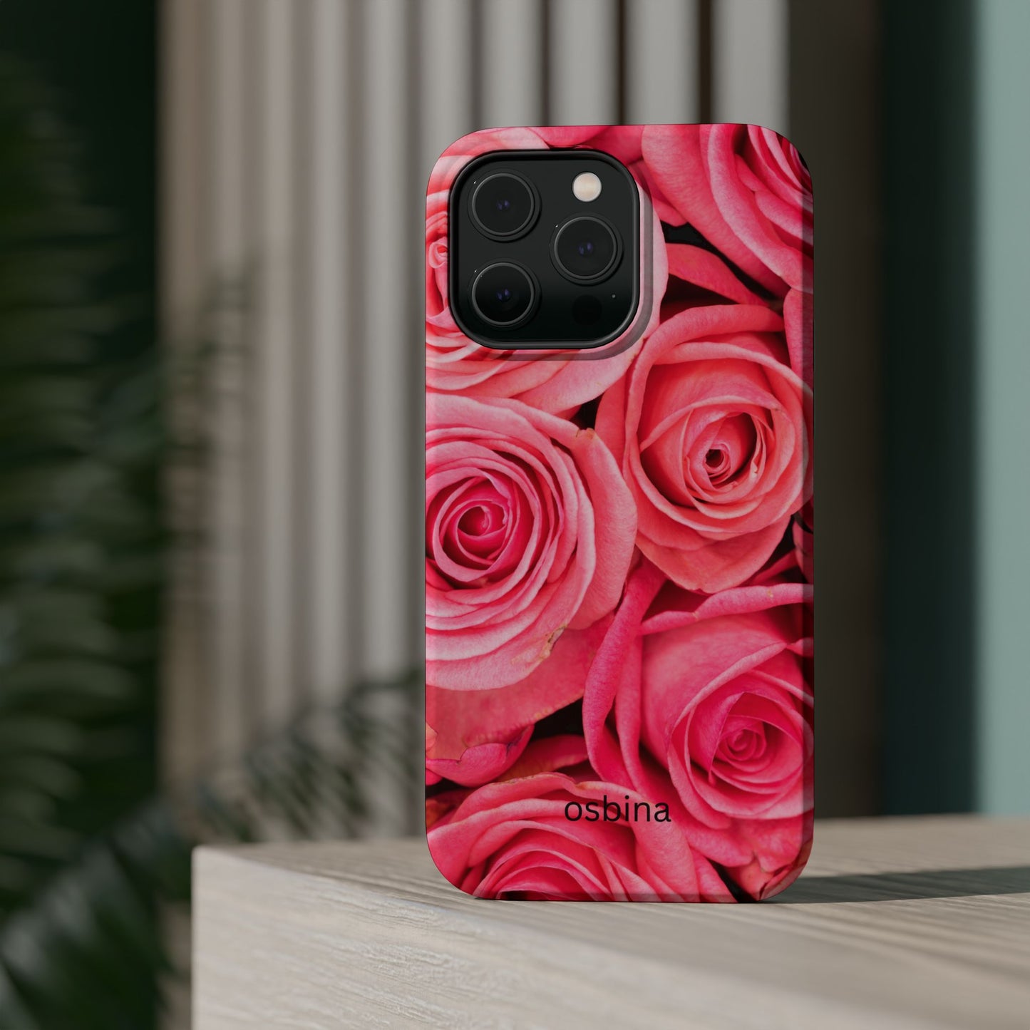 osbina | MagSafe compatible for iPhone | The Roselle Phone Case | Modern Muse Collection