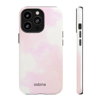 osbina | Pink Cotton Cloud Phone Case | Modern Muse Collection