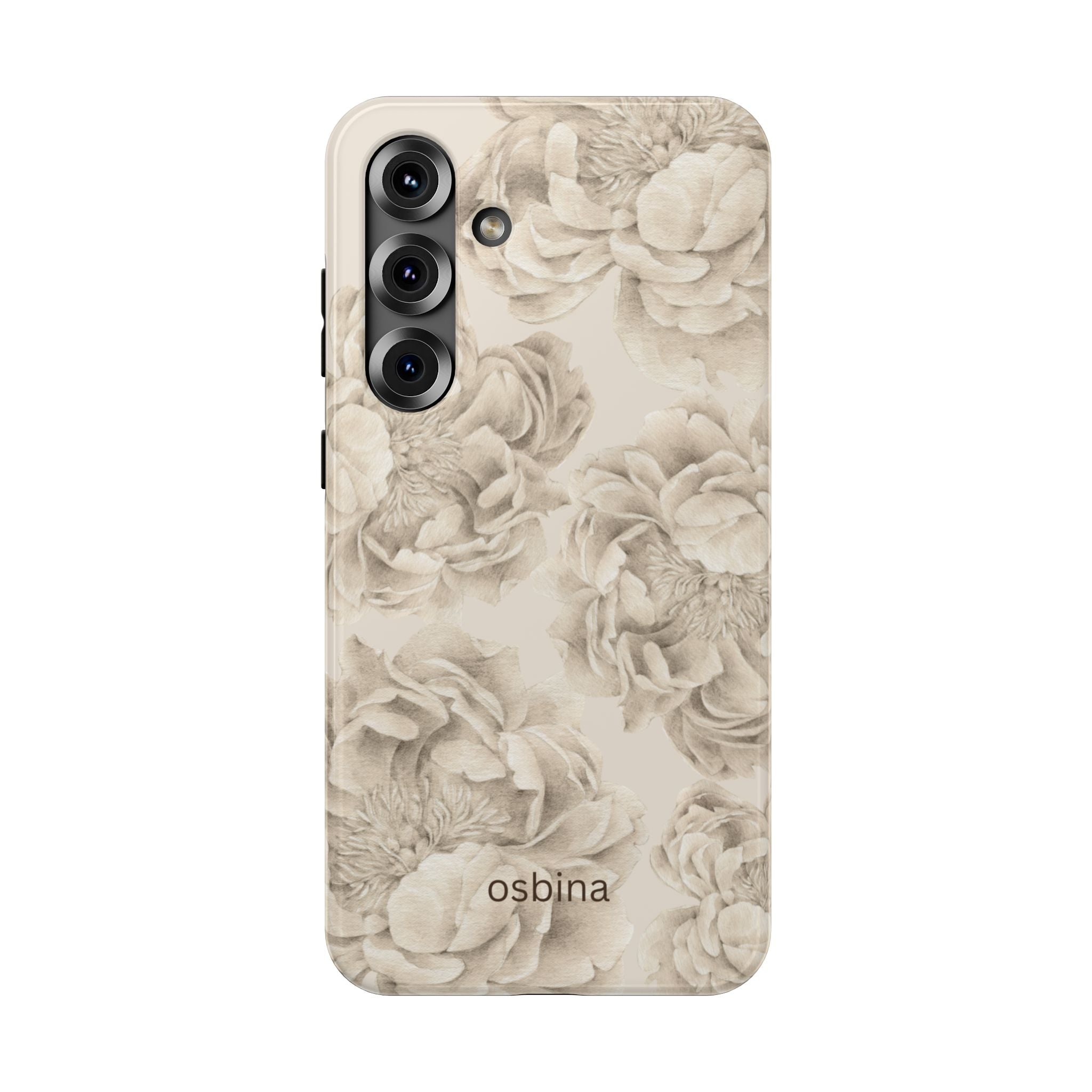 osbina | Peony Sand Designer Case