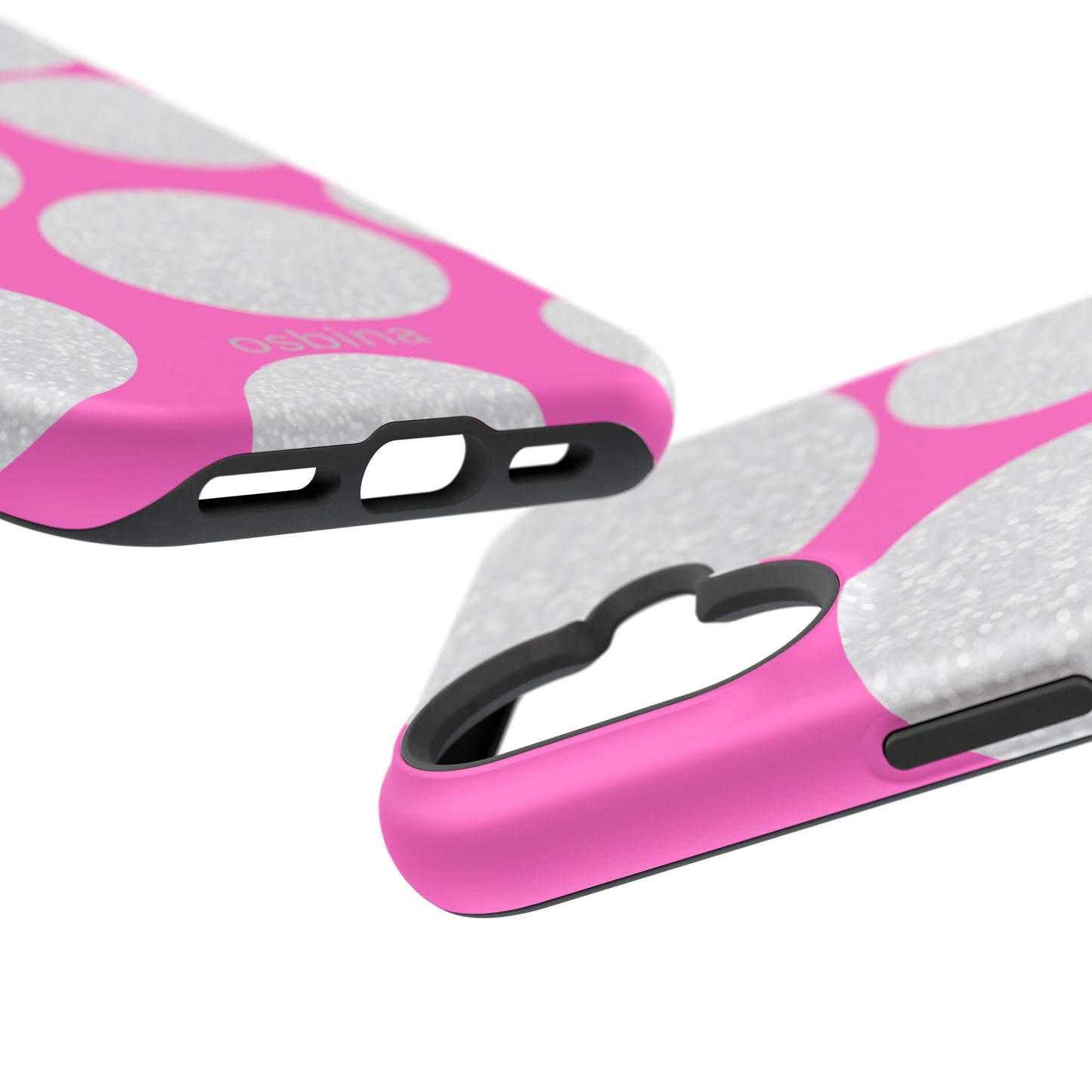 osbina | MagSafe compatible for iPhone | The Sparkling Bubbles Case | YAYOU Collection Supporting Shine Like Sable