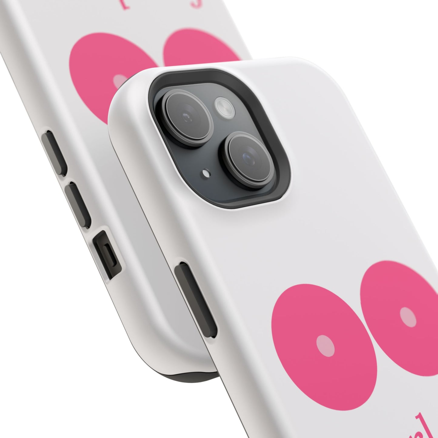 osbina |  MagSafe compatible for iPhone | Limited Edition The Fearless Tatas Case in Light Pink + Soft Pink + Hot Pink | The Pink October Collection | Inspired By