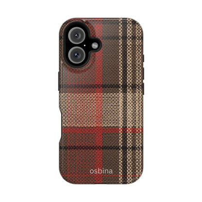 osbina | MagSafe | Heritage Plaid, Designer Case | The Aspen Collection