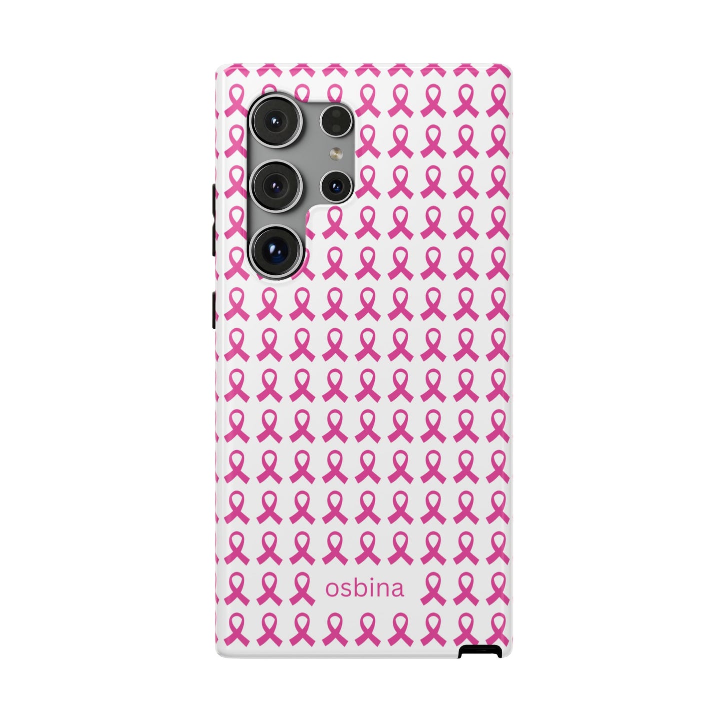 YAYOU Side by Side Pink Ribbon Designer Case | osbina