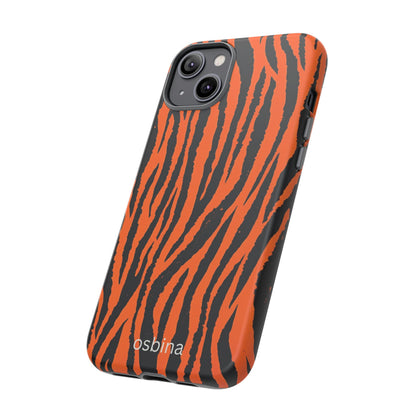 osbina | Tiger, But Make It Chic — The Bengal Stripe Case in Orange + Black | The Season Collective