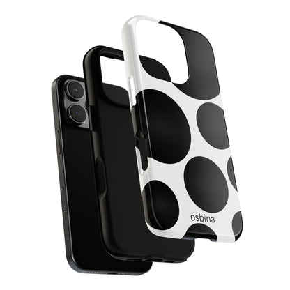 osbina | The Noir Bubbles Phone Case | Modern Muse Collection