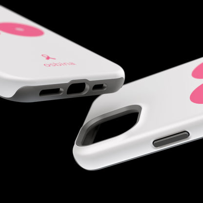 osbina |  MagSafe compatible for iPhone | Limited Edition The Check Your Tatas Case in Light Pink + Soft Pink + Hot Pink | The Pink October Collection | Inspired By