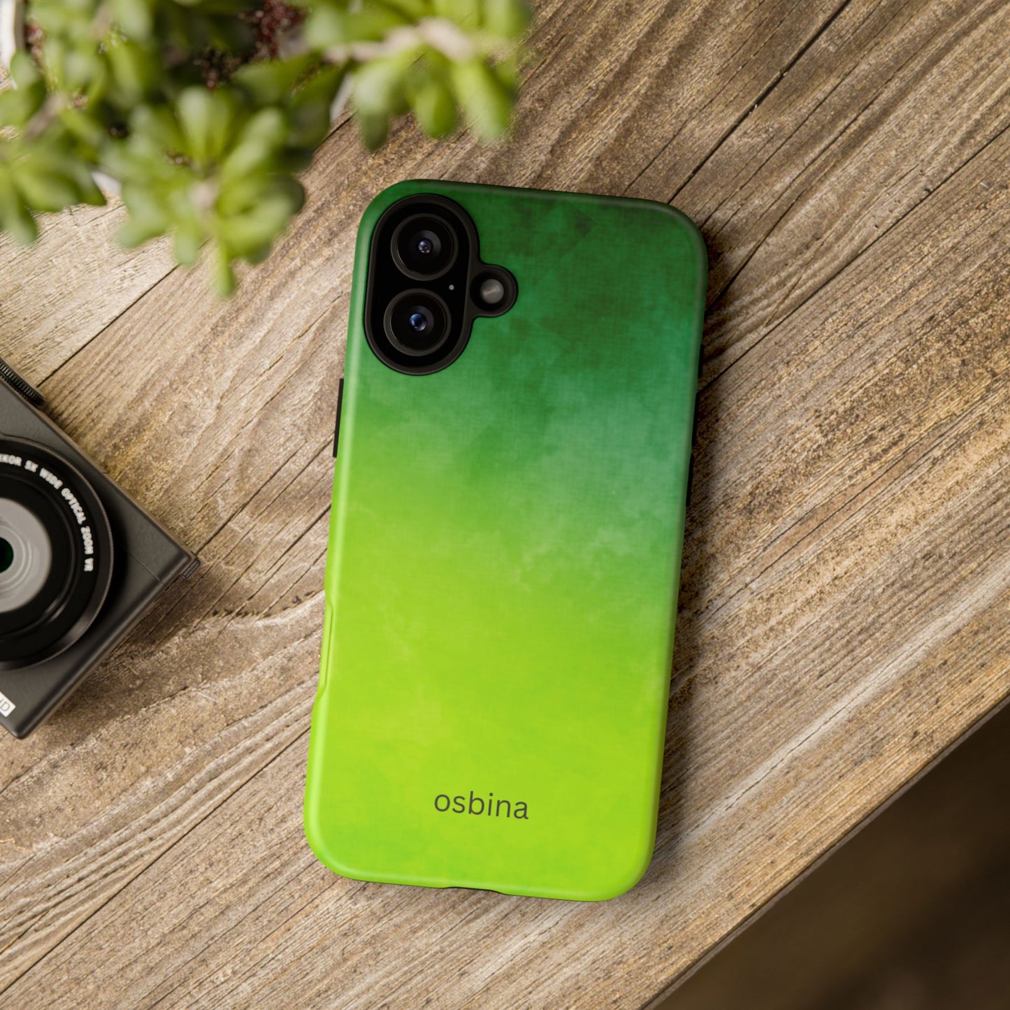 osbina | The Verde Glow Phone Case | Color Edit Collection