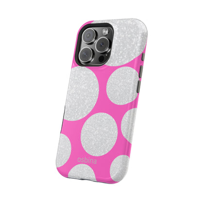 osbina | MagSafe compatible for iPhone | The Sparkling Bubbles Case | YAYOU Collection Supporting Shine Like Sable