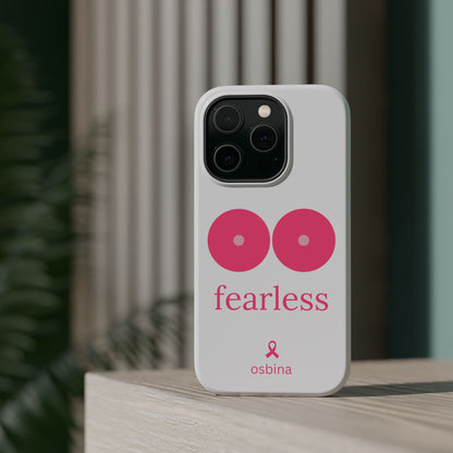 osbina |  MagSafe compatible for iPhone | Limited Edition The Fearless Tatas Case in Light Pink + Soft Pink + Hot Pink | The Pink October Collection | Inspired By