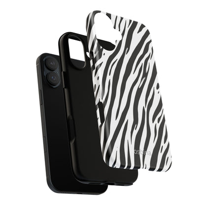 osbina | The Bengal Bold Stripe Case in White + Black | The Season Collective
