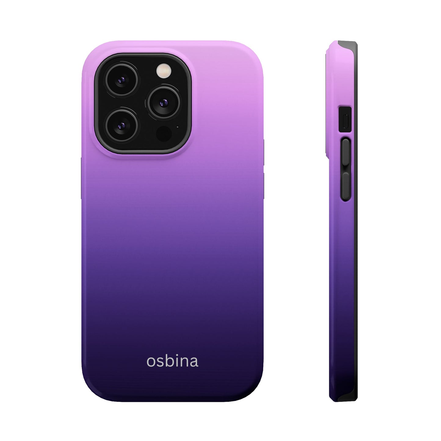osbina | MagSafe compatible for iPhone | The Violet Haze Phone Case | Color Edit Collection