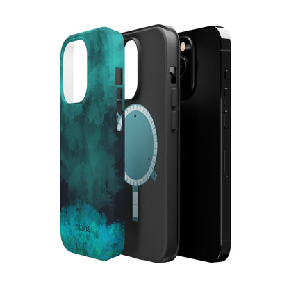 osbina | MagSafe compatible for iPhone | Midnight Aurora Phone Case | Modern Muse Collection