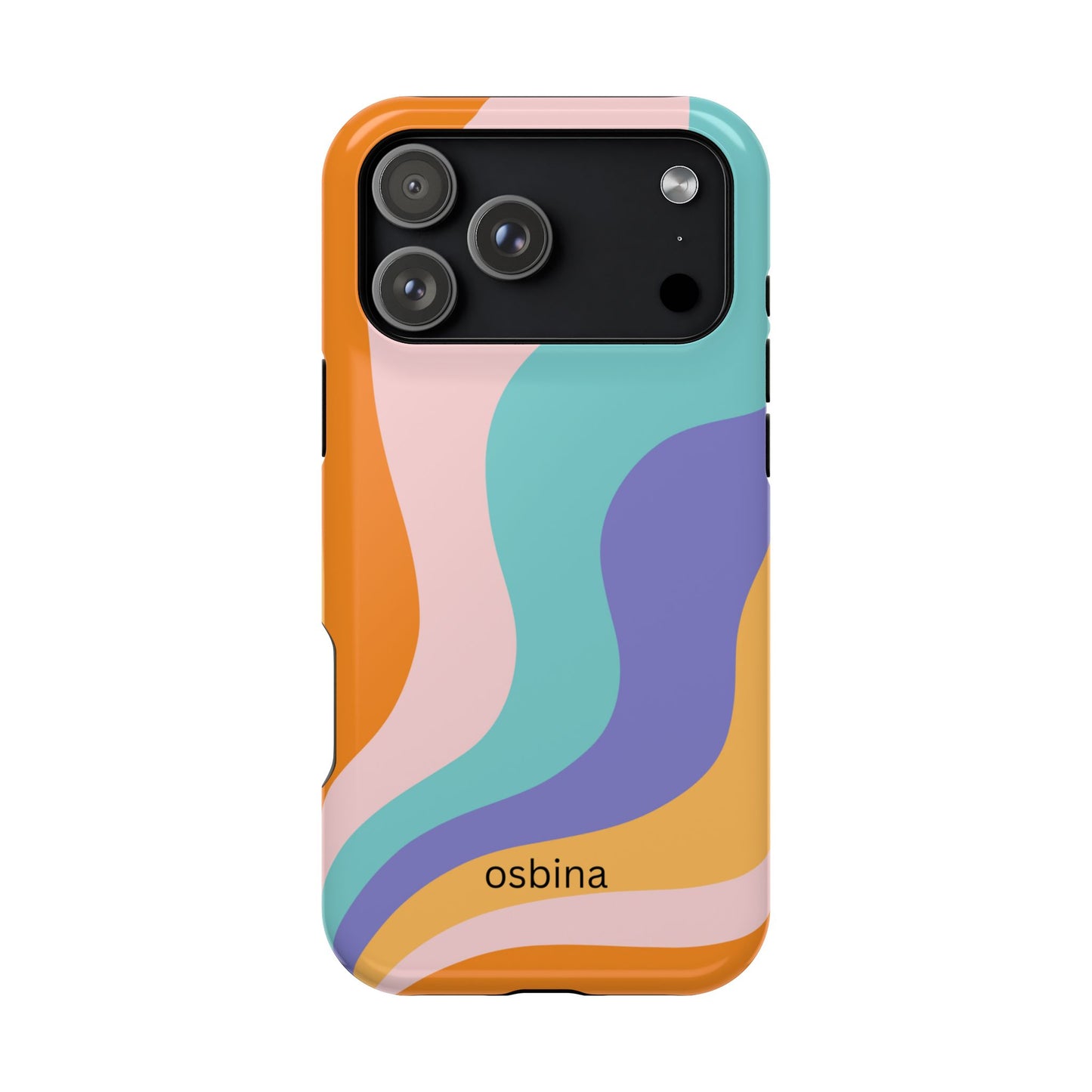 osbina | MagSafe compatible for iPhone | Retro Nouveau Phone Case | Modern Muse Collection