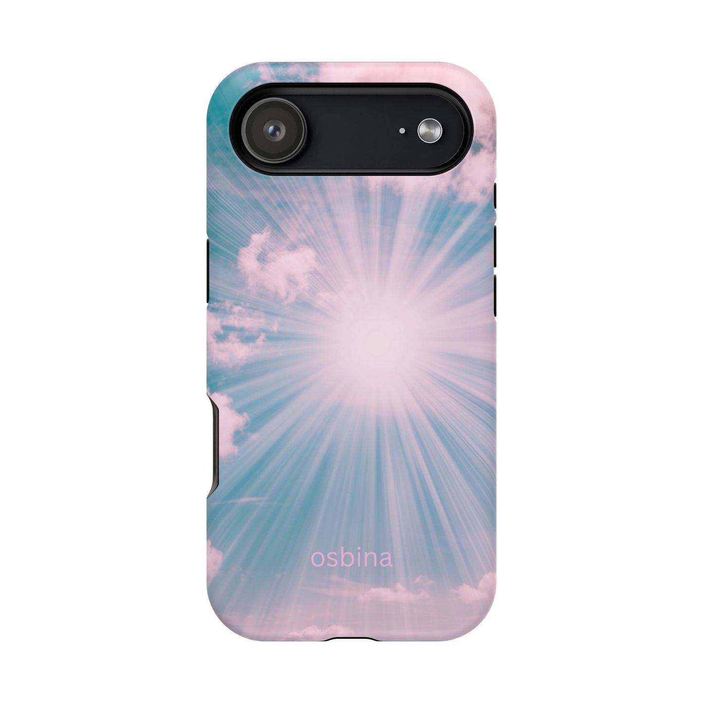 osbina | MagSafe compatible for iPhone | The Sunburst Skies Case | YAYOU Collection Supporting Shine Like Sable