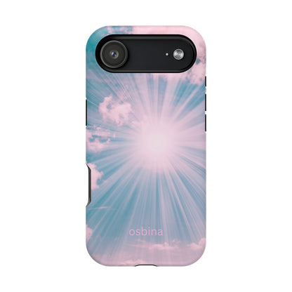 osbina | MagSafe compatible for iPhone | The Sunburst Skies Case | YAYOU Collection Supporting Shine Like Sable
