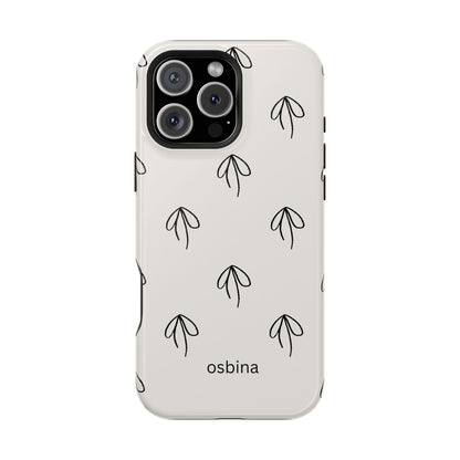osbina | MagSafe compatible for iPhone | Linéa Flora Minimalistic Flower Phone Case | Modern Muse Collection