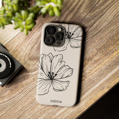 osbina | Poppy Whisper Phone Case | Modern Muse Collection