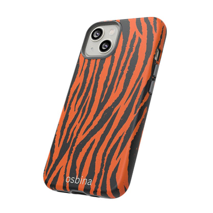 osbina | Tiger, But Make It Chic — The Bengal Stripe Case in Orange + Black | The Season Collective