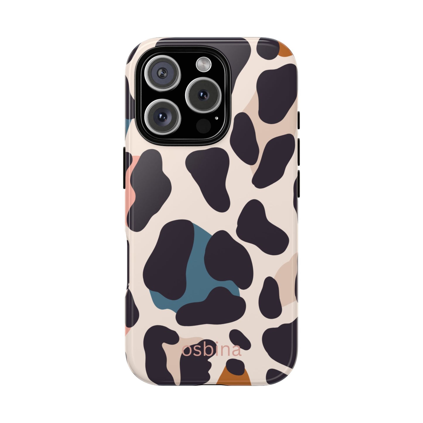 osbina | Leopard Luxe Color Pop Leopard Print Phone Case | Modern Muse Collection