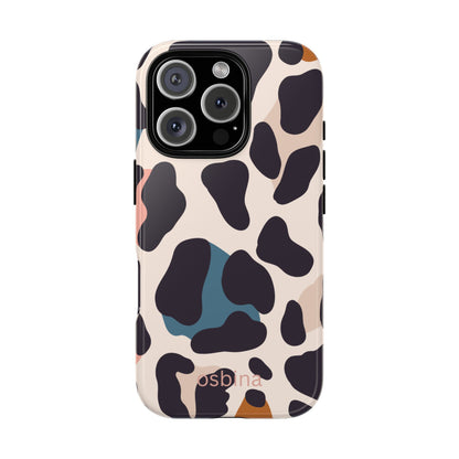 osbina | Leopard Luxe Color Pop Leopard Print Phone Case | Modern Muse Collection