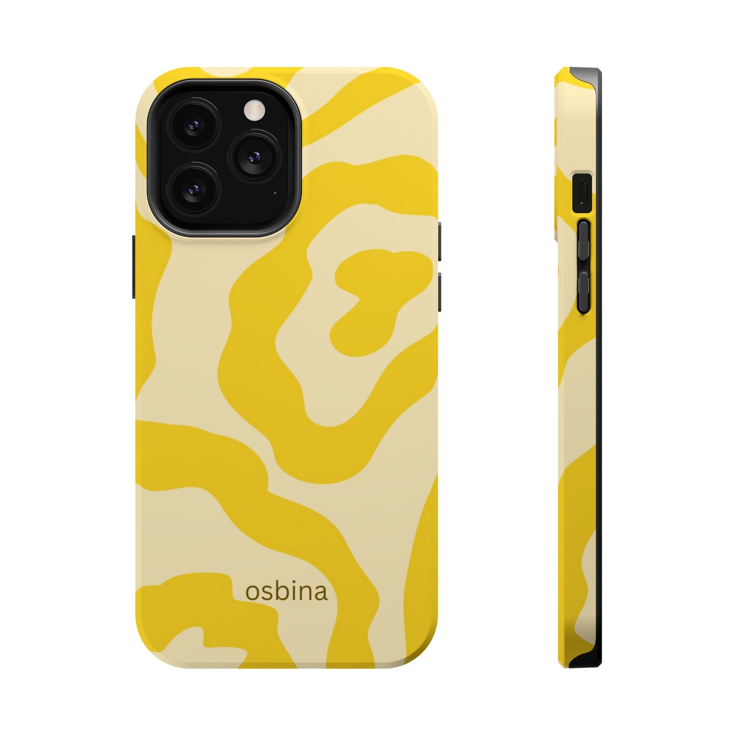 osbina | MagSafe compatible for iPhone | The Mustard Muse Phone Case | Color Edit Collection