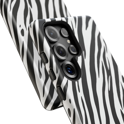 osbina | The Bengal Bold Stripe Case in White + Black | The Season Collective