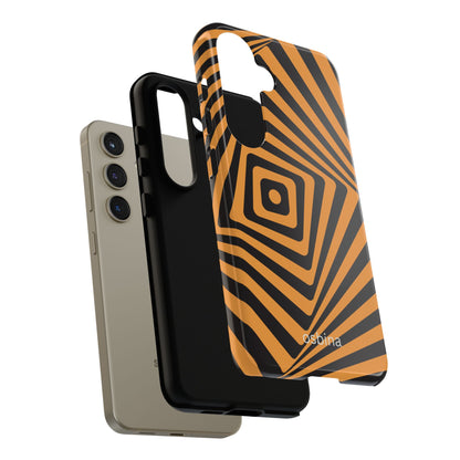 osbina | Step Into the Zone — The Orange + Black Spiral Case | The Season Collective