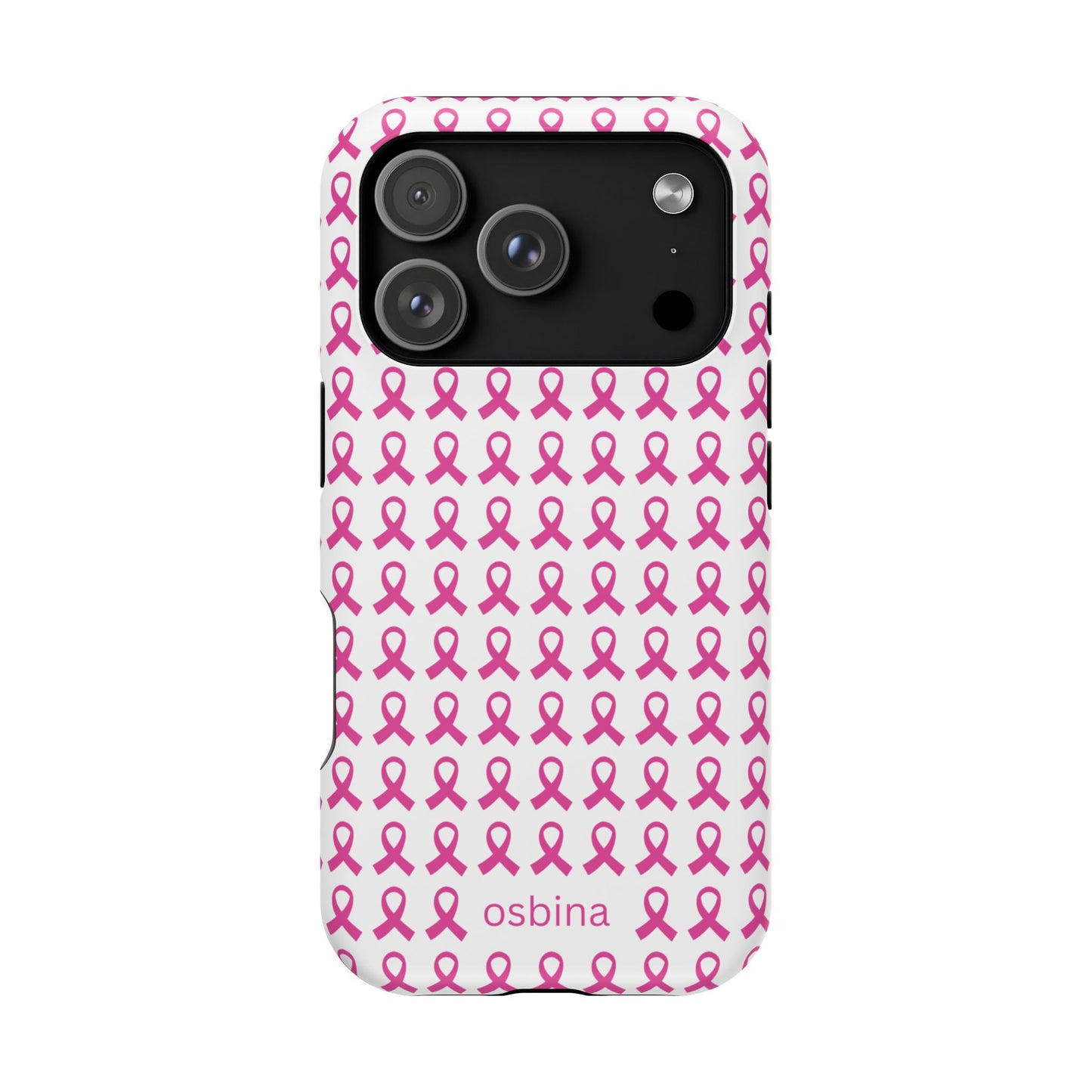 YAYOU Side by Side Pink Ribbon Designer Case | osbina