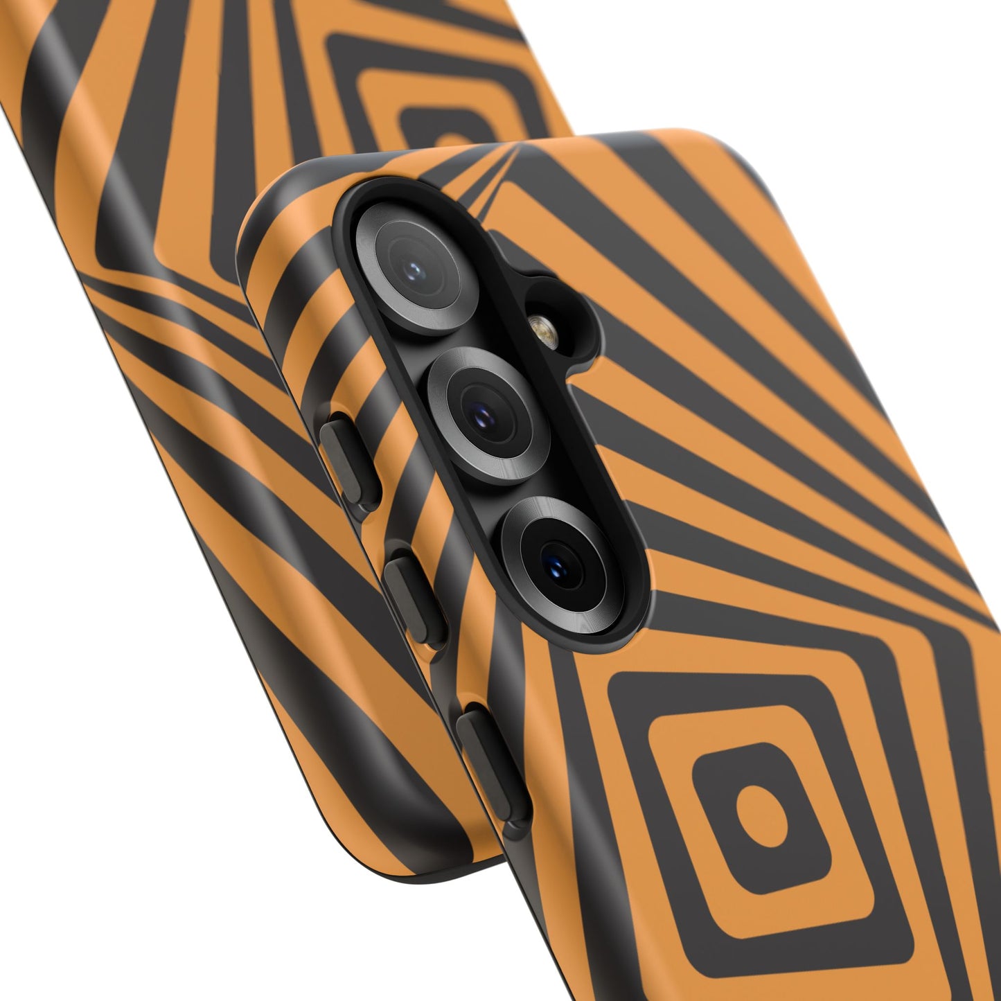 osbina | Step Into the Zone — The Orange + Black Spiral Case | The Season Collective