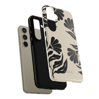 osbina | Obsidian Bloom Flower Phone Case | Modern Muse Collection